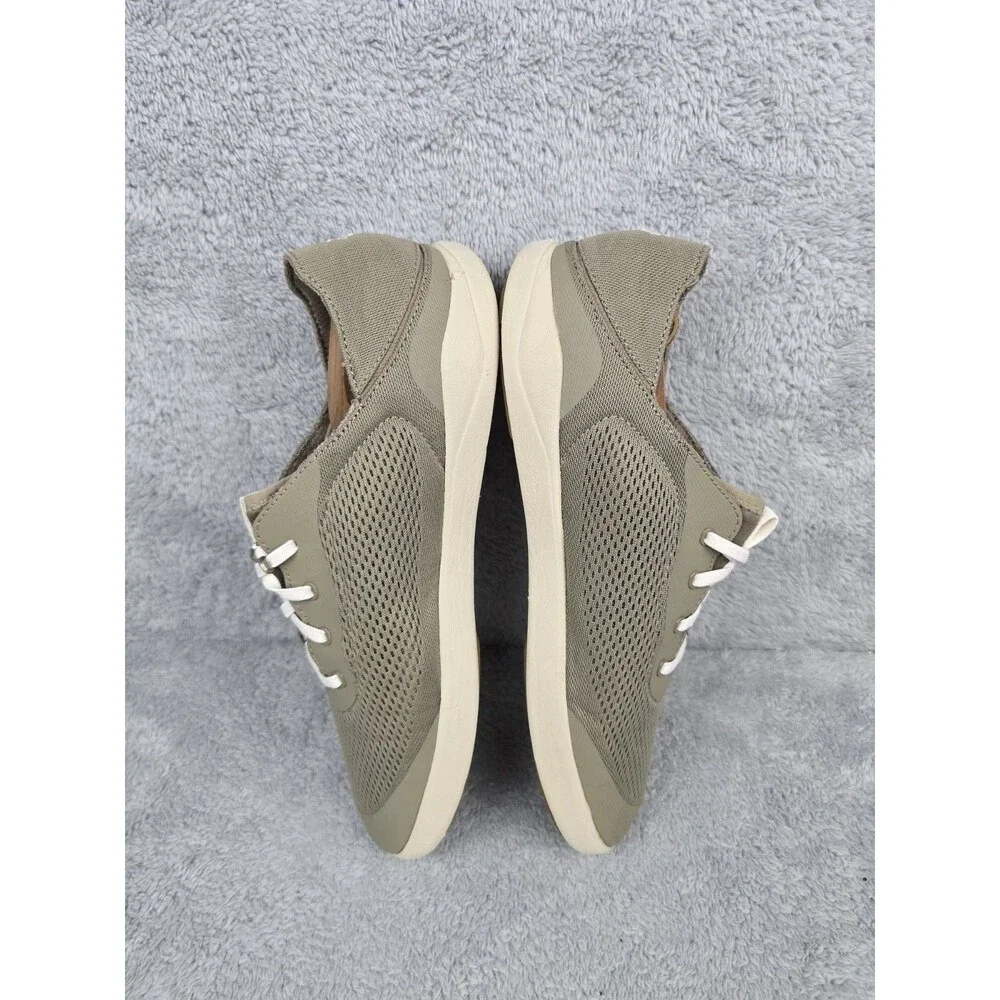 OluKai Moku Pae Men's Size 12 Olive Green Mesh Boat Shoes Sneakers 10472-1020